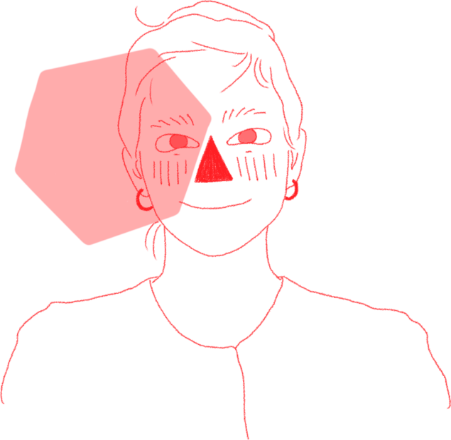 Portrait illustré de Louise Aguilée