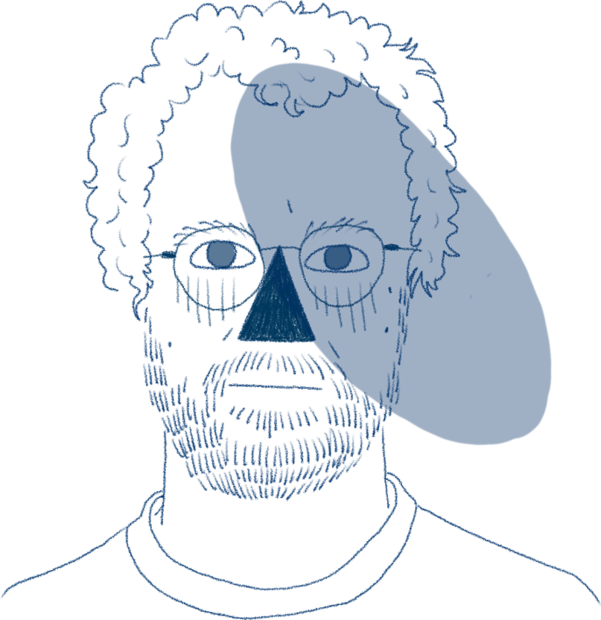 Portrait illustré de Samy Hidous
